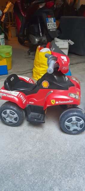 moto rossa per bambini