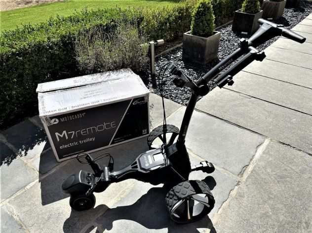 Motocaddy M7 - telecomando, carrello da golf.