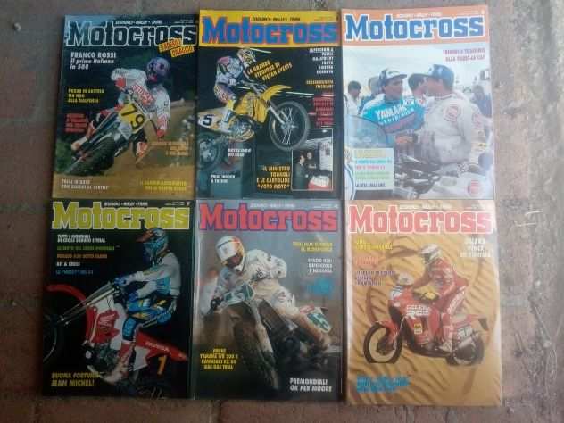 Motocross riviste anni 80,90,00
