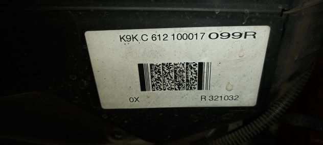 Motore k9K renault Clio 1500 dci