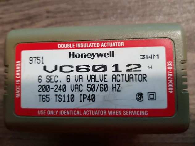 MOTORE PER VALVOLA TRE VIE HONEYWELL VC6012