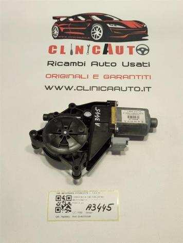 MOTORINO ALZAVETRO ANTERIORE DESTRA CITROEN C4 Cactus 9674252480 0130822570 DV6DTEDM (14)