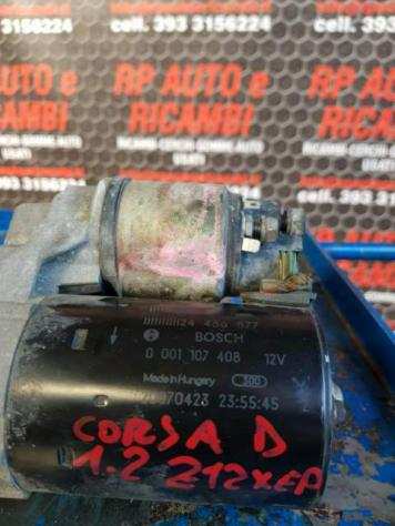 Motorino avviamento OPEL corsa 0001107408