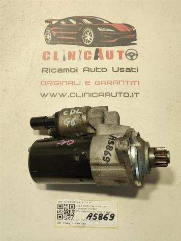 MOTORINO D AVVIAMENTO VOLKSWAGEN Golf 6 Berlina 02E911023J CDL benzina 1984 (0812)