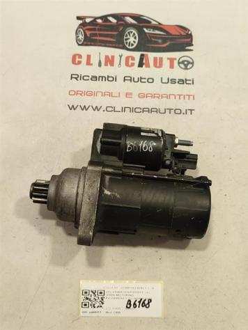 MOTORINO D AVVIAMENTO VOLKSWAGEN Passat Berlina 4deg Serie JZW 911023HX 01 JZW911023HX01 CBB diesel 1968 (0510)