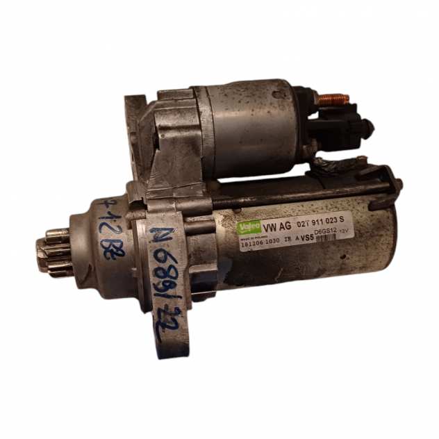 MOTORINO D AVVIAMENTO VOLKSWAGEN Polo 4deg Serie 02T 911 023 S AZQ, BME Benzina 1200 (0109)