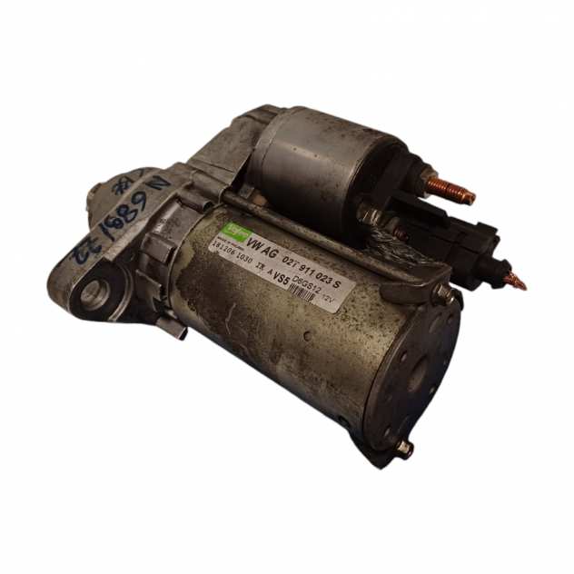 MOTORINO D AVVIAMENTO VOLKSWAGEN Polo 4deg Serie 02T 911 023 S AZQ, BME Benzina 1200 (0109)