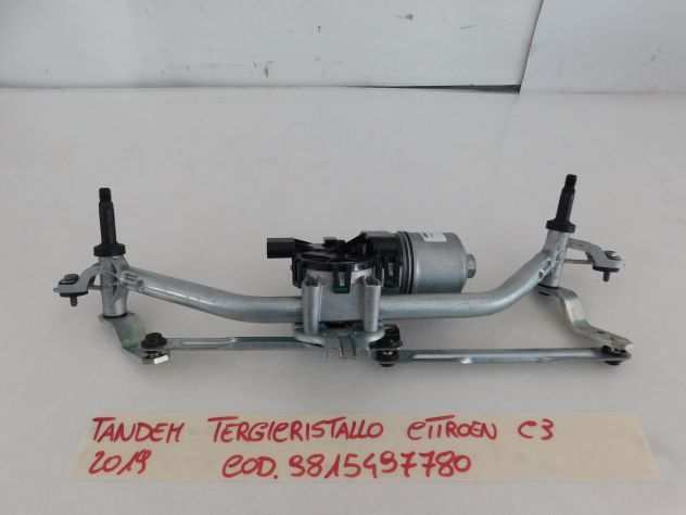 motorino tergicristalli tandem citroen c3 9815497780 2019