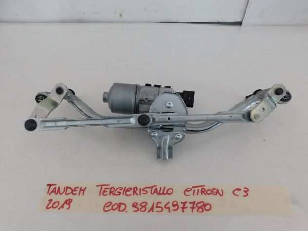 motorino tergicristalli tandem citroen c3 9815497780 2019