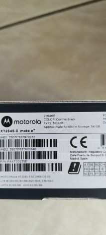 Motorola e 13 imballato 64 gb garanzia
