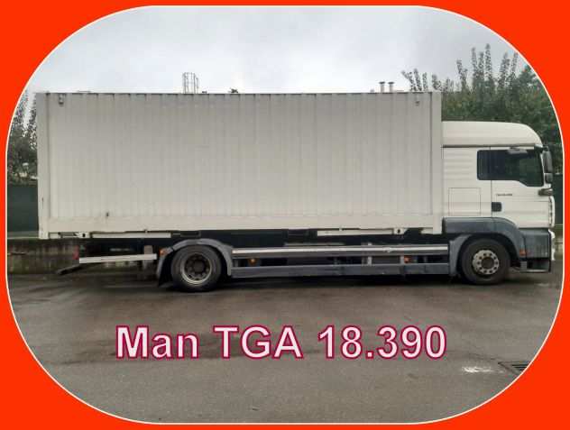 Motrice Man TGA 18.390 e Rimorchio Koegel AWE 18 Portacontainer