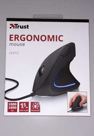 Mouse verticale Trust Verto