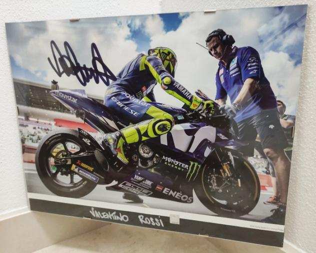 Movistar Yamaha MotoGP - MotoGP - Valentino Rossi - poster Valentino Rossi autografato