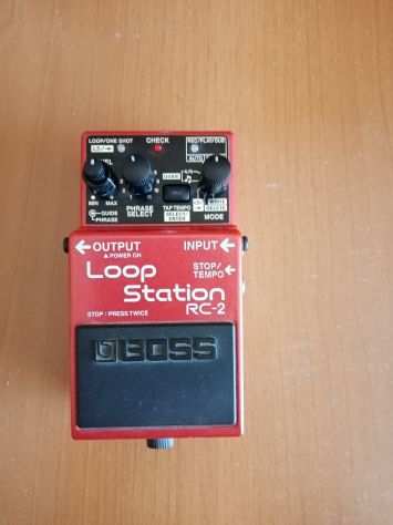 Multieffetto della BOSS -Loop Station RC-2