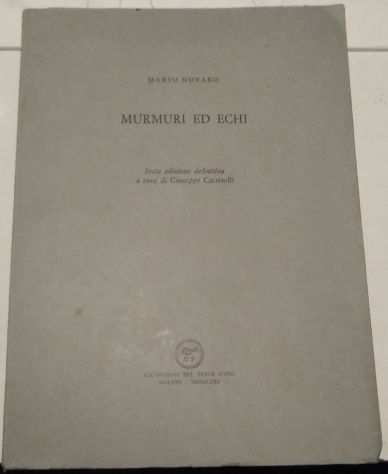 Murmuri ed echi di Mario Novaro, 1975