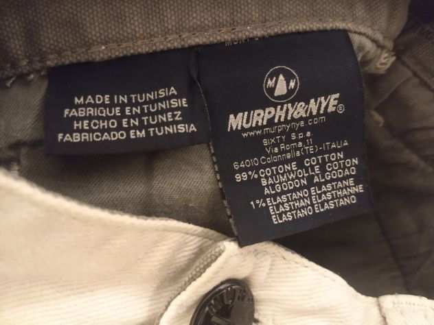 Murphy amp Nye Jeans bianchi uomo 48