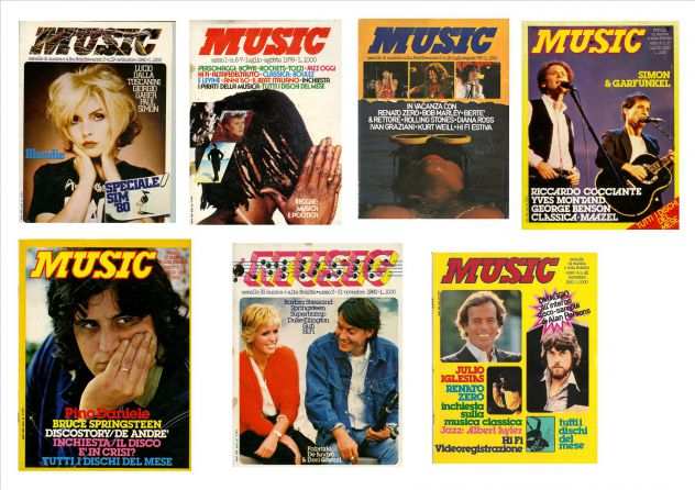 MUSIC Rivista musicale anni 80