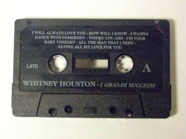 Musicassetta anni 90-Whitney Houston-I grandi successi
