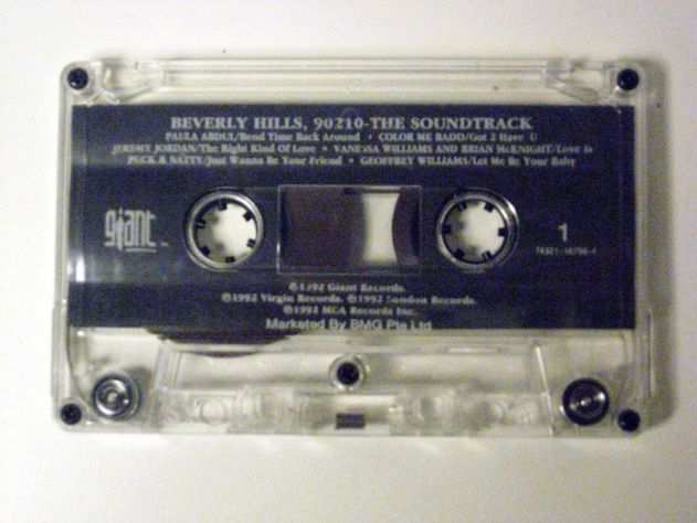 Musicassetta del 1992-Colonne sonore di Beverly Hills 90210