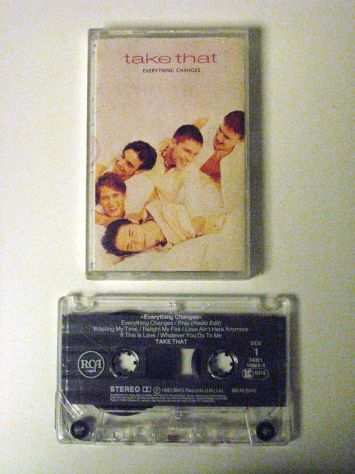 Musicassetta originale del 1993-Take That-Everything changes