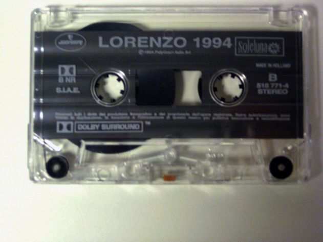 Musicassetta originale del 1994 LORENZO 1994
