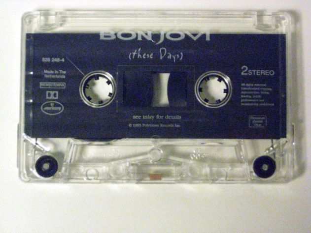 Musicassetta originale del 1995-Bon Jovi-These days