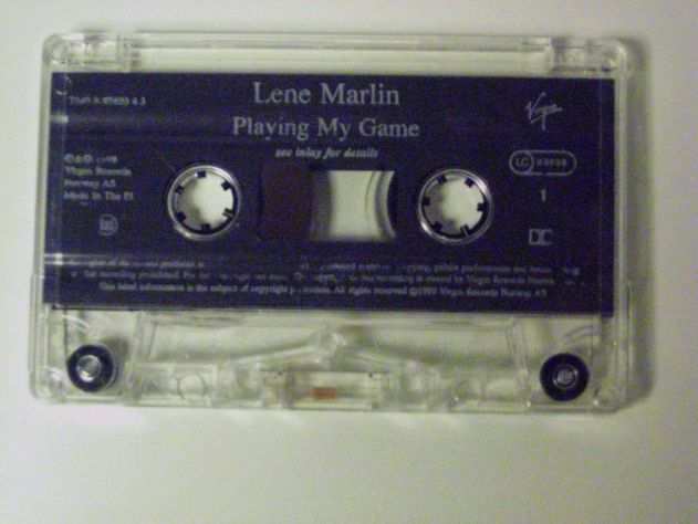 Musicassetta originale del 1999-Lene Marlin-Playing my game