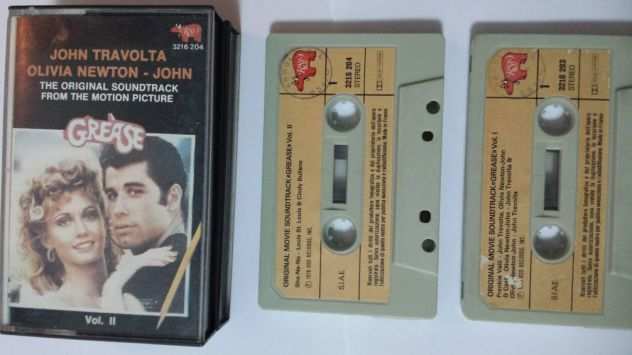 MUSICASSETTE ( JOHN TRAVOLTA - GREASE )