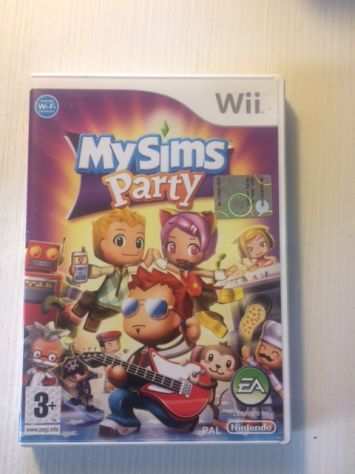 My Sims Party Gioco Nintendo Wii