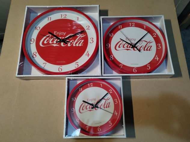 n. 3 Orologi Coca-Cola