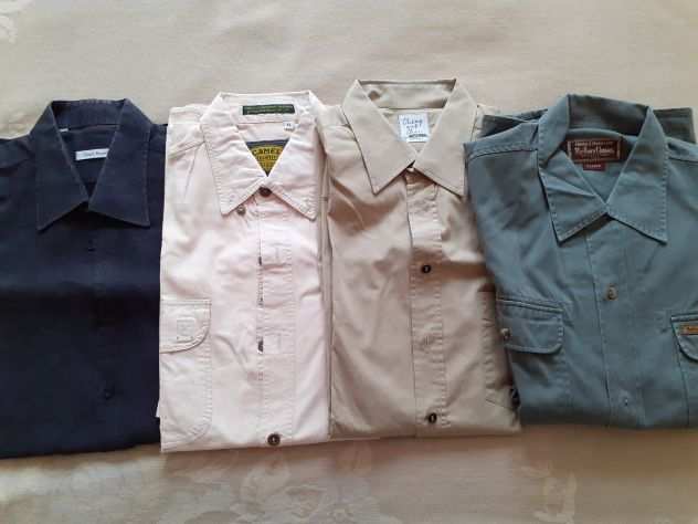 N 4 camicie XL Marlboro Classies - Moschino- Camel -David