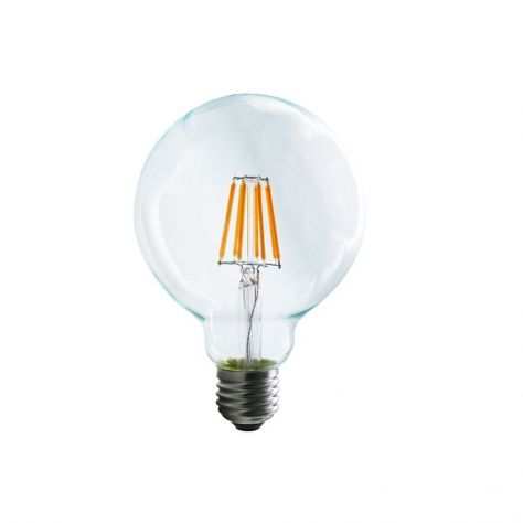 n. 5 lampadine led, attacco E27, 8W 2220 K, 650 lumen