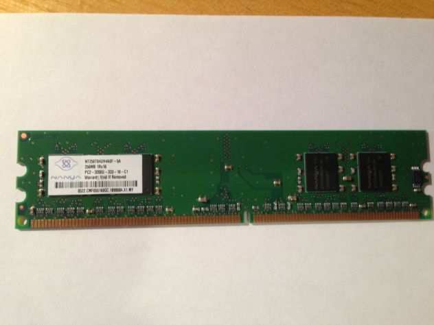NANYA 256MB (DDR2 PC2-3200U 333MHz)