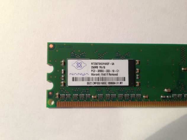 NANYA 256MB (DDR2 PC2-3200U 333MHz)