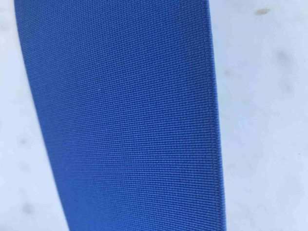 Nastro elastico azzurro per cucito 80 mm