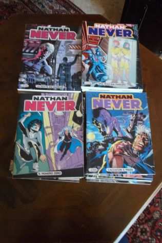 nathan never,serie regolare(bonelli ed.,da 1991 a....)