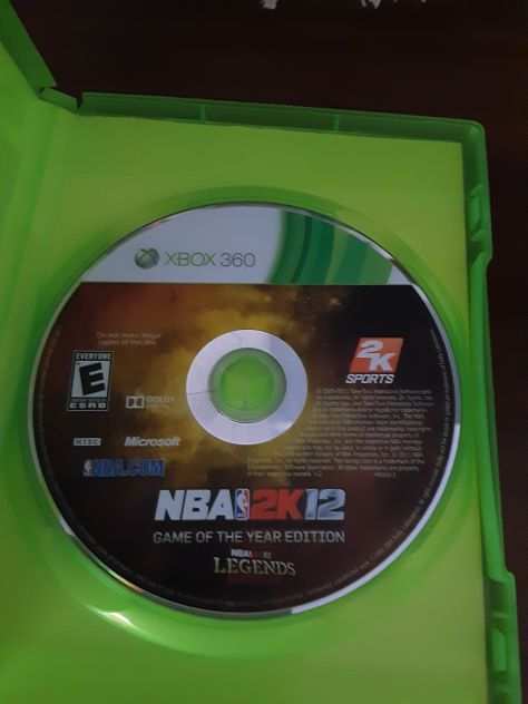 NBA 2K12 Game of the Year Edition Rarissimo