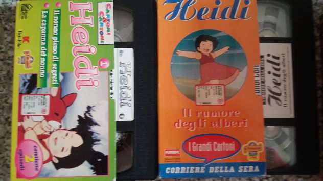 Ndeg 2 VHS Heidi  Lupin  vichy il vichingo