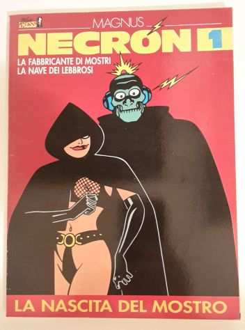 NECRON 1, LA NASCITA DEL MOSTRO, MAGNUS, BLUE PRESS 1990.