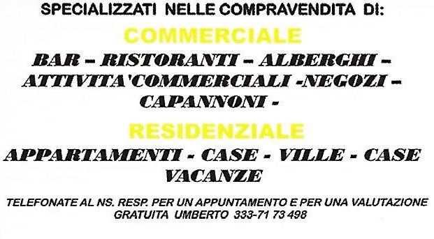 NEGOZI IN AFFITTO CERCASI ANCHE CON BUONUSCITA- ATTIVITA COMMERCIALI