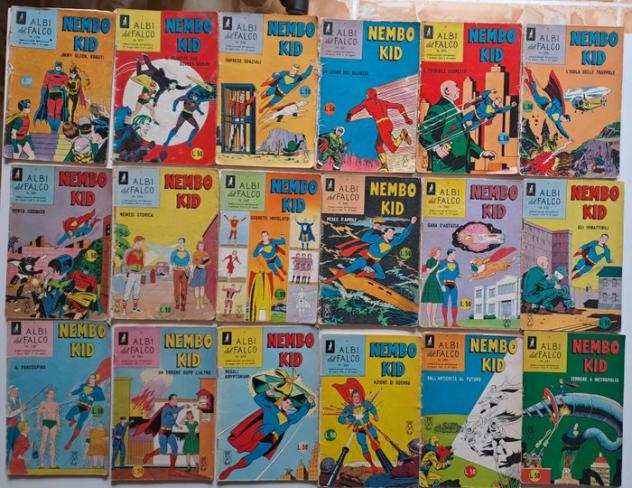 Nembo Kid - Nembo Kid albi del falco Mondadori ed. da ndeg176 a ndeg433 non consecutivi x 34 albi.(Nelle note il - 34 Comic - Prima edizione - 19591964