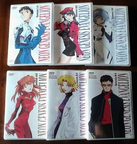 Neon Genesis Evangelion serie completa in dvd