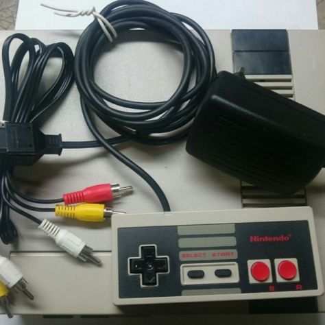 NES console Nintendo Action Set 1985