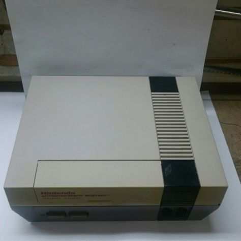 NES console Nintendo Action Set 1985