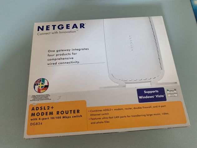 Netgear DG834G v3 Wireless ADSL2 Modem Router