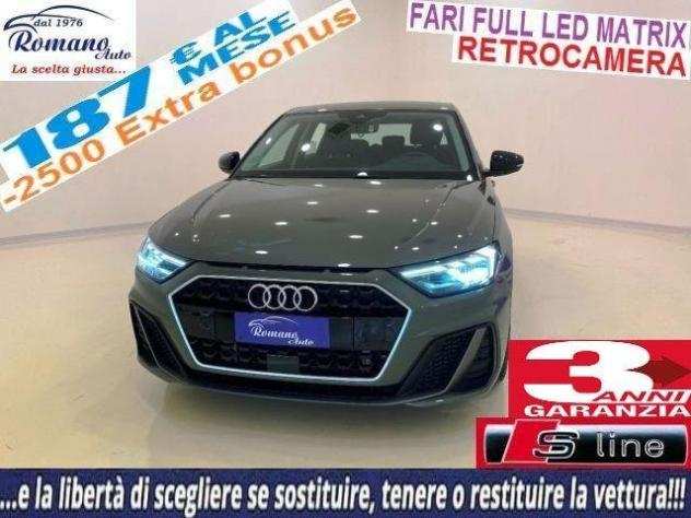 NEW Audi A1 SPB 25 TFSI 95cv S Line EditionFAI FULL LED MATRIX