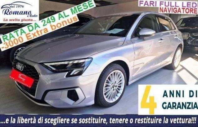 NEW Audi A3 Sportback 30 2.0 116CV tdi Business Advanced s-tronicFAI FULL LED