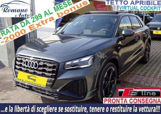 New AUDI - Q2 - 30 TDI S tronic S 2.0 116CV line Edition Identity BlackVETTURA KM0