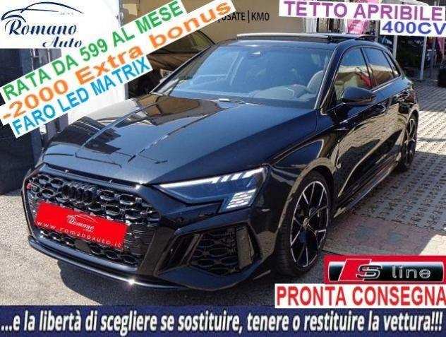 New AUDI - RS3 - 2.5 TFSI 400Cv quattro S tronicPronta Consegna