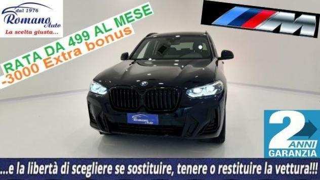 NEW BMW X3 xDrive20d 190CV 48V MsportPRONTA CONSEGNA